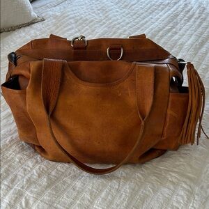 Cowgirl Leather Tote Bag